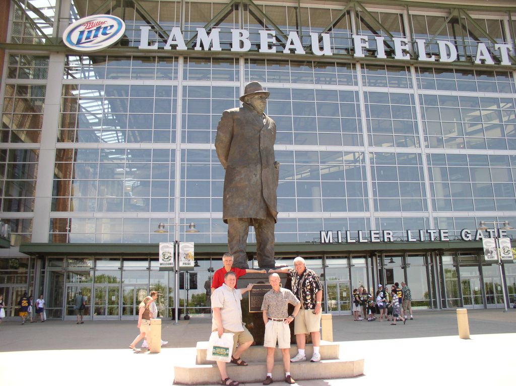 Bridgman Four at Lambeau Field